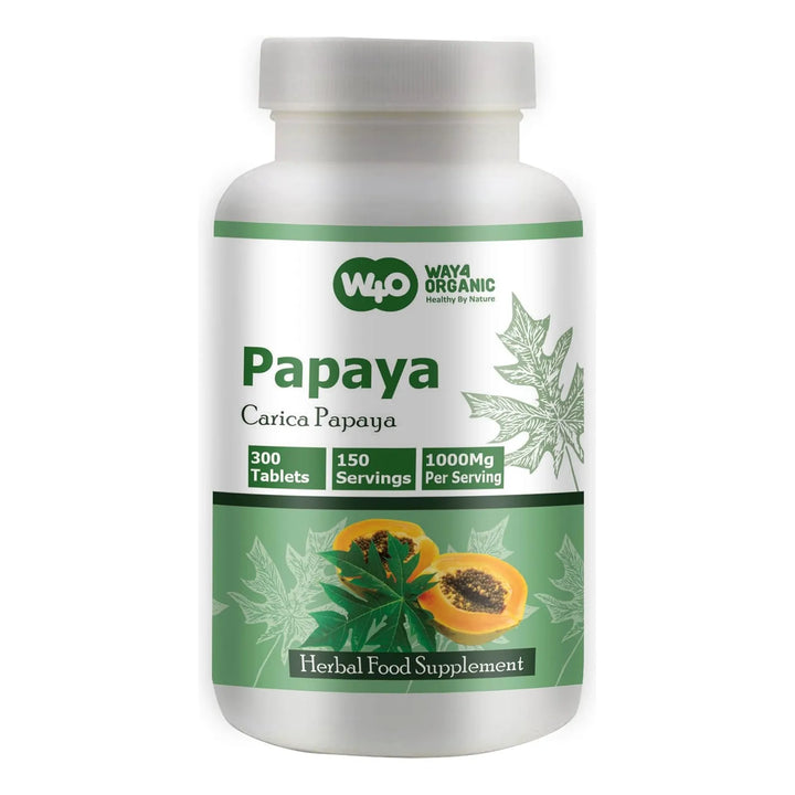 Cápsulas Extracto Hoja De Papaya 300 Tabletas 1000 Mg Apoyo - Imagen 3