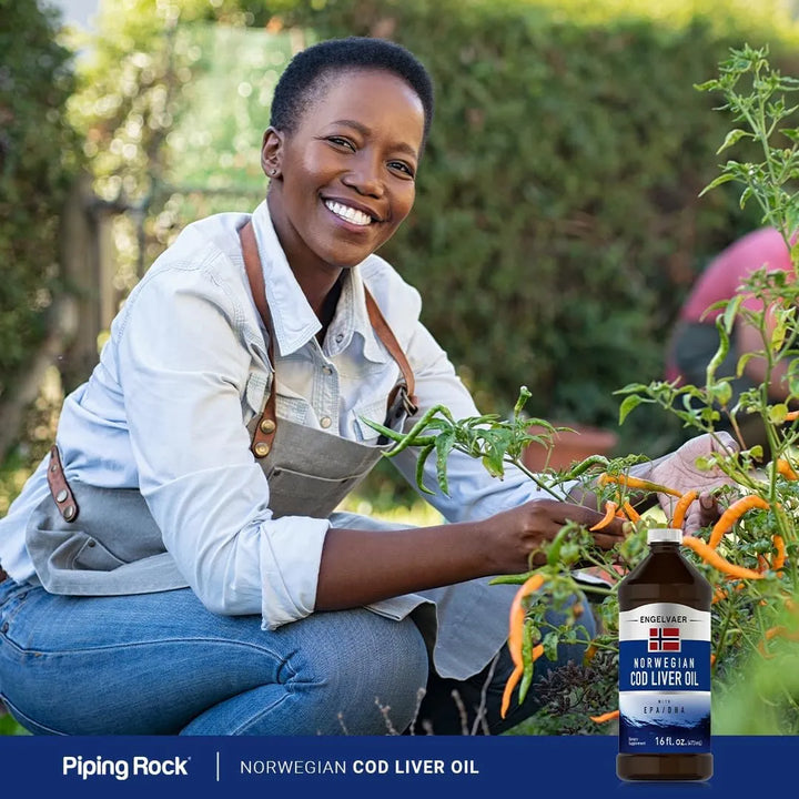 Aceite De Hígado De Bacalao 473 Ml Con Epa Dha Noruego - Imagen 6