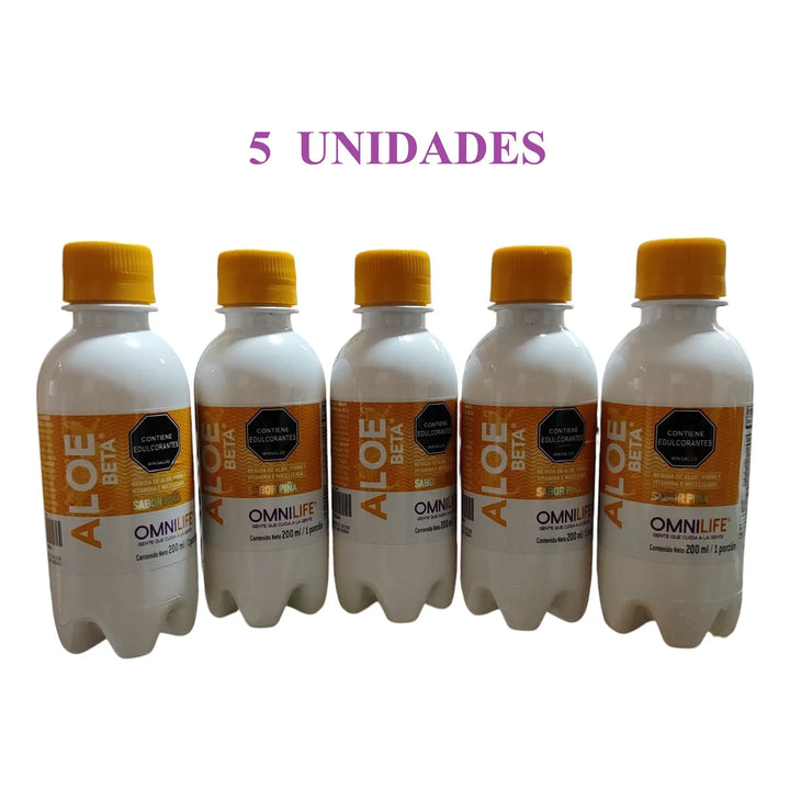 Aloe Beta Omnilife X 5 Piña - Imagen 4