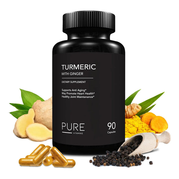 Capsulas Organicas De Curcuma Y Jengibre Soporte Articular Y Digestivo 90 Unidades