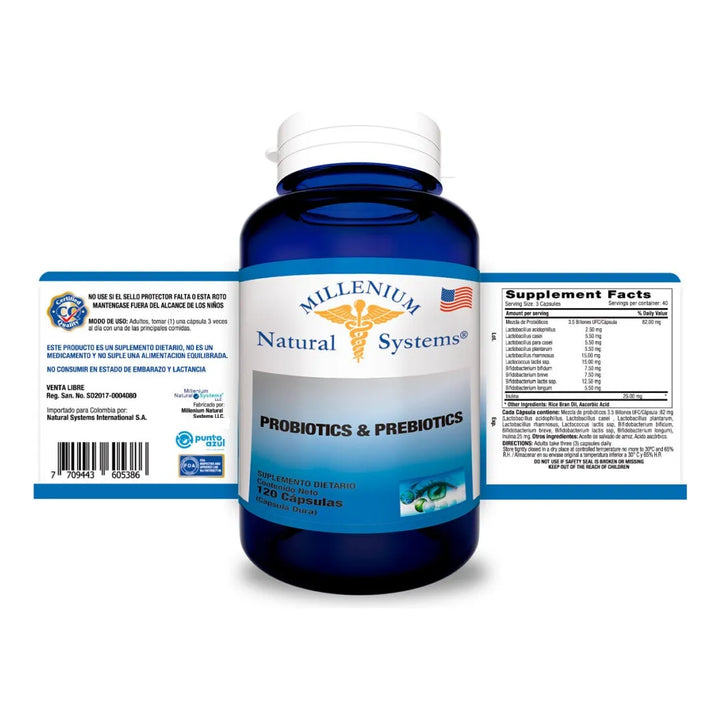 Probioticos Y Prebioticos X 120 - Imagen 2