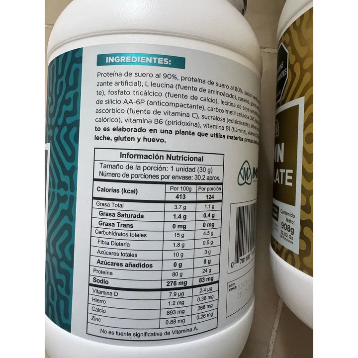 Iso Whey Isolate Proteina 2 Libras IMN Nutrition Sabor Vainilla 908 Gr ...