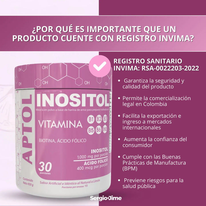 Inositol En Polvo 450g Ansiedad Depresión Insomnio Myoinocitol Concentración Memoria Ánimo Serotonina Sistema Nervioso Equilibrio Emocional Natural - Imagen 4