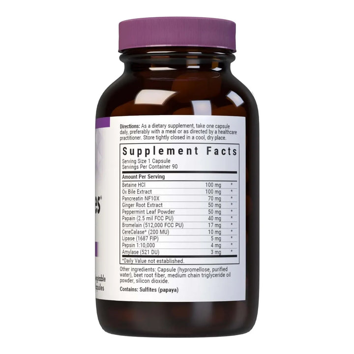 Cápsulas Vegetales Power-zymes 90 Unidades Para Digestión Y - Imagen 2