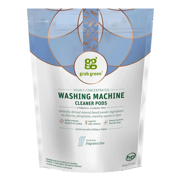 Limpiador De Lavadora Grab Green 5 Unidades Minerales Sin Fragancia
