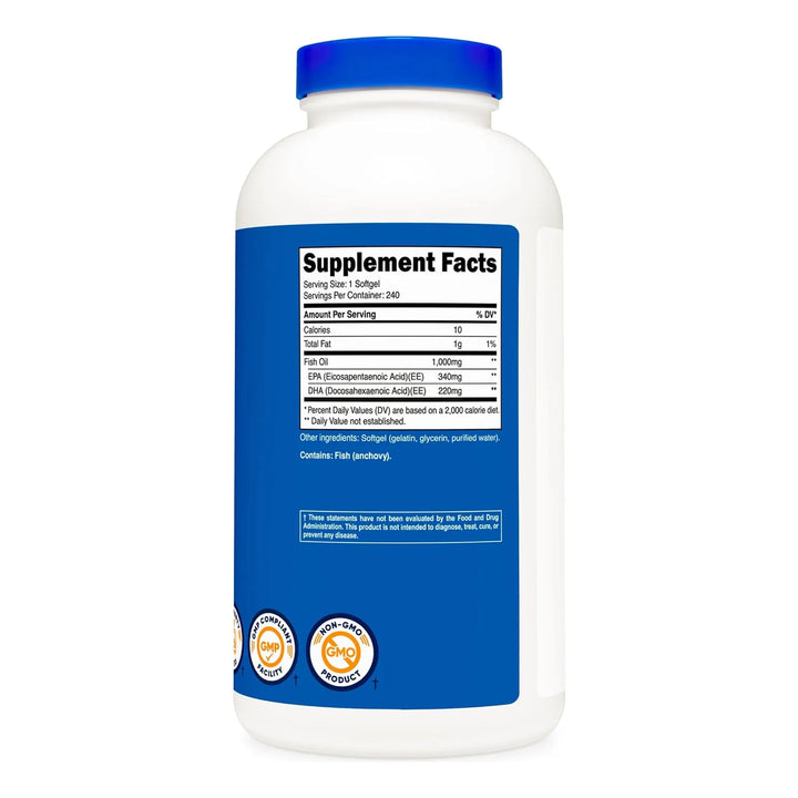 Cápsulas Blandas De Aceite De Pescado Omega 3 Con 560 Mg De - Imagen 5