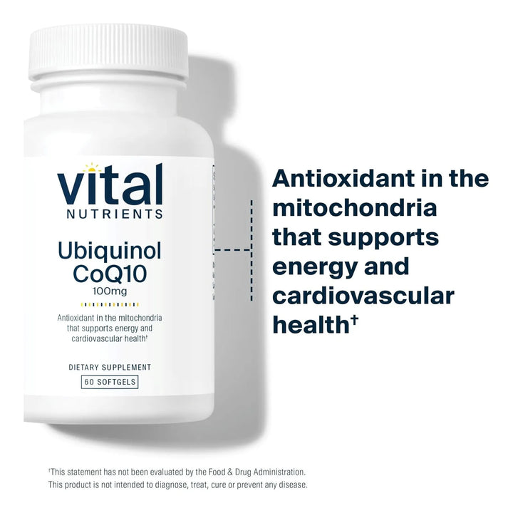 Ubiquinol Coq10 100mg Antioxidante Potente Para Salud Cardio - Imagen 3