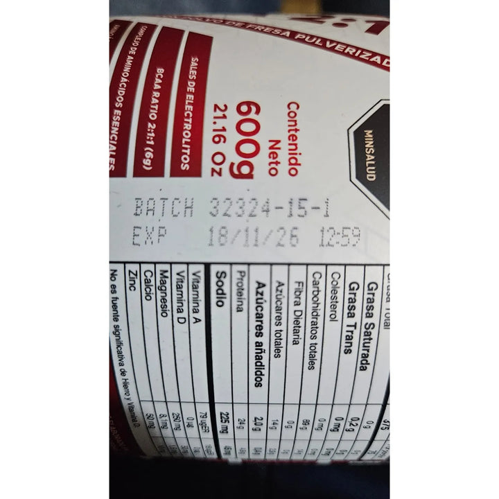 Bcaa 211 X 600g Aminoácidos Imn Watermelon Candy - Imagen 3
