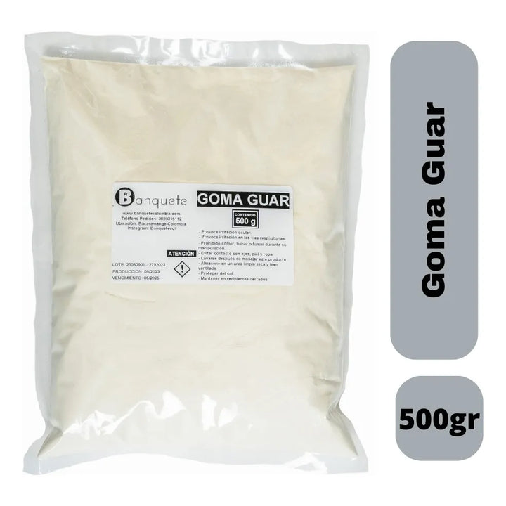 Goma Guar 100% Pura 500gr - Imagen 3