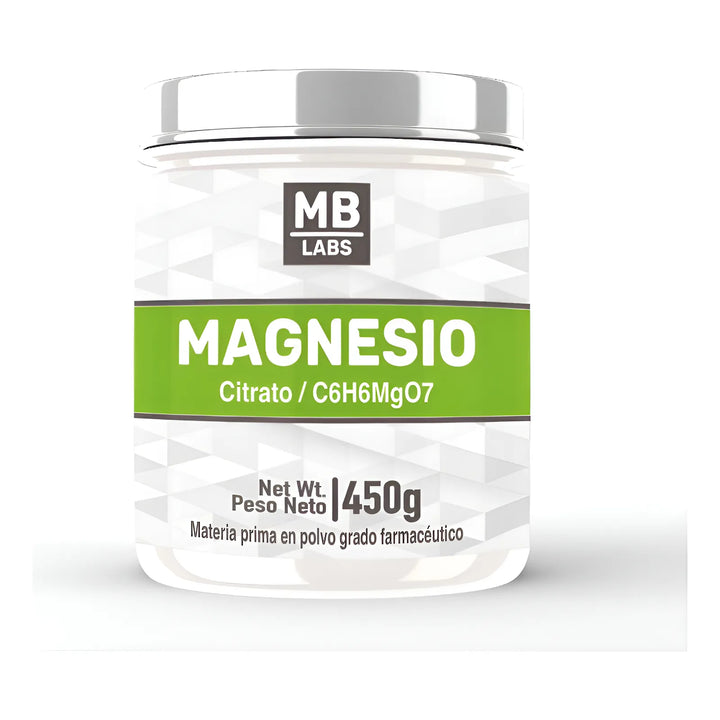 Citrato De Magnesio Polvo 450g Neutro - Imagen 1