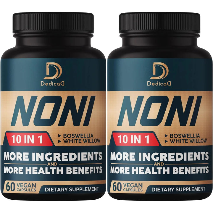 Cápsulas De Noni 8850 Mg 10 En 1 Con Saúco Boswellia Cúrcuma - Imagen 1