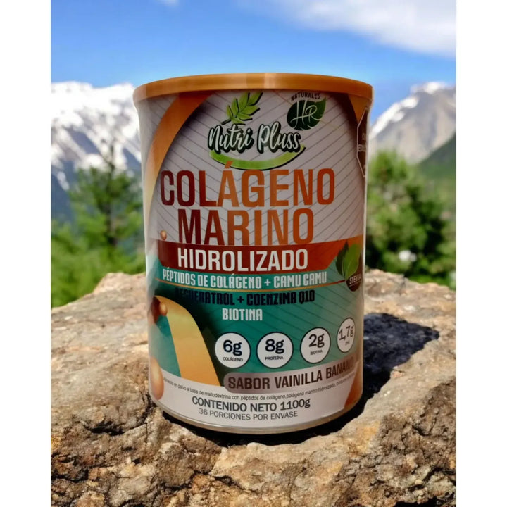 Colágeno Marino Hidrolizado Vainilla Banano - Imagen 2