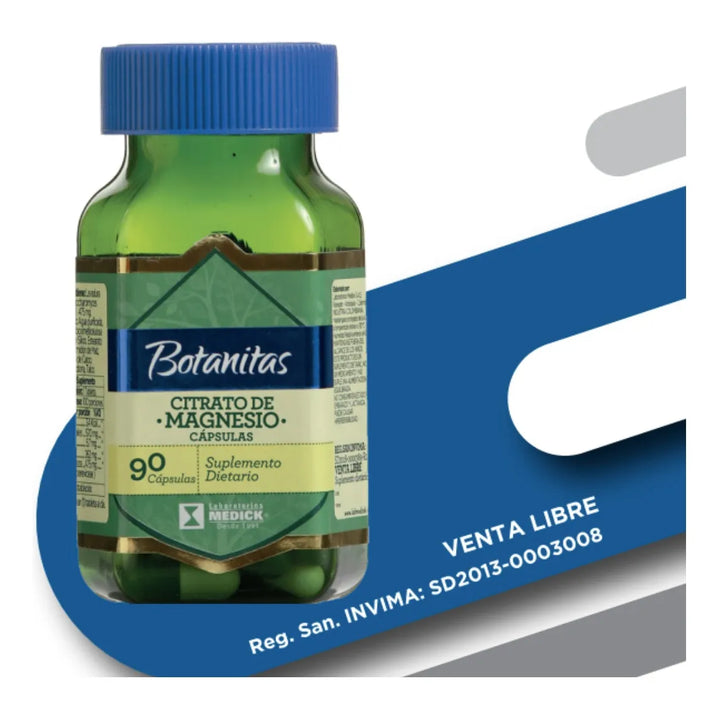 Citrato De Magnesio X 90 Cap  - Imagen 3