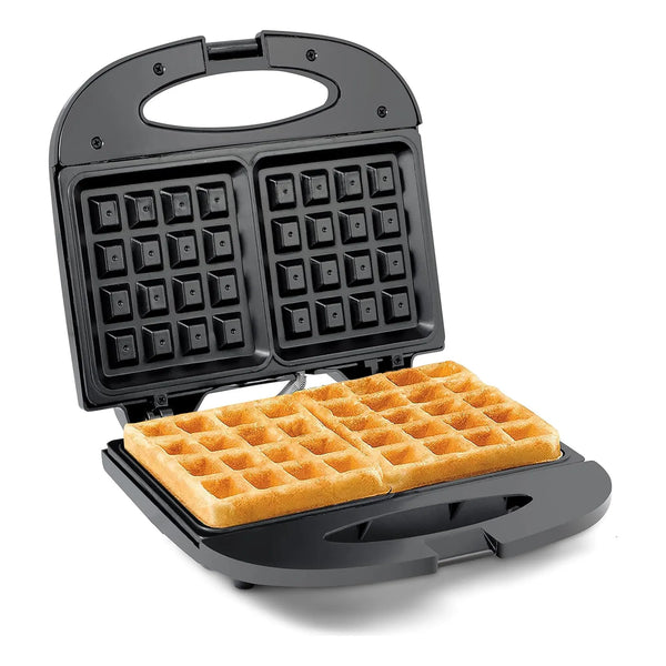 Plancha Eléctrica Antiadherente Elite Gourmet EWM-2207 Para Gofres Y Sándwiches