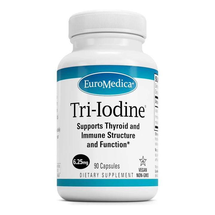 Yodo Molecular 6.25 Mg 90 Cápsulas Para Función Tiroidea Y A - Imagen 1