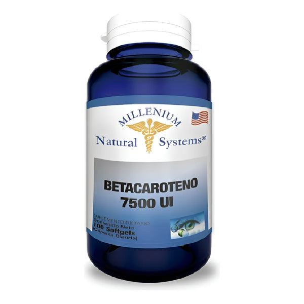 Betacaroteno 7.500 U.i X100 Sg  Neutro - Imagen 1