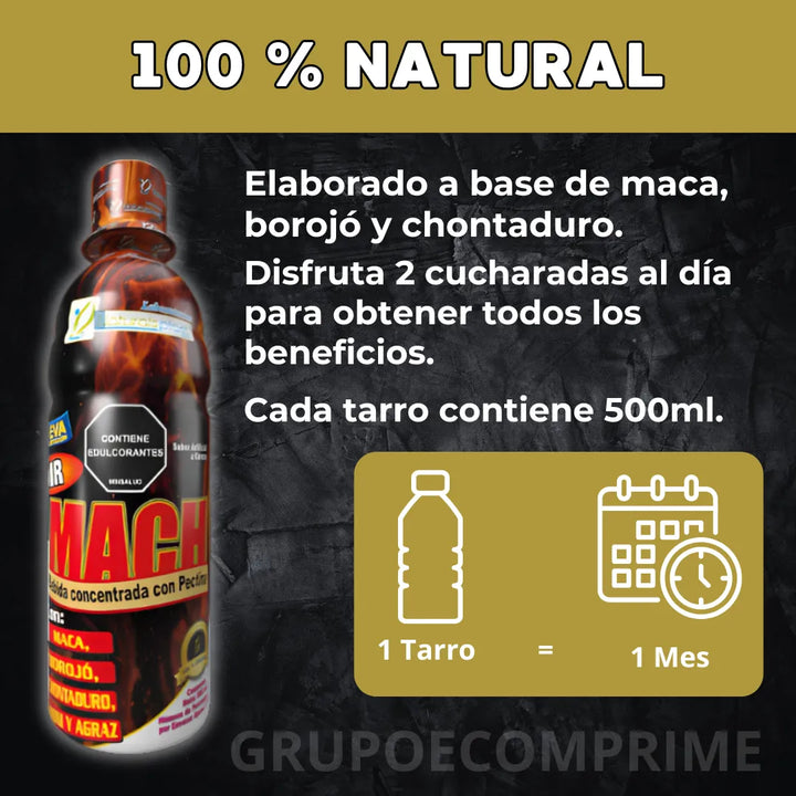 Potenciador Natural Liquido 500 Diabeticos Sin Azucar Natural - Imagen 7