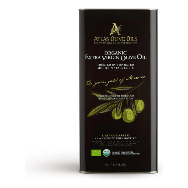 Aceite De Oliva Extra Virgen Organico De Marruecos 500 Ml Puro Y Natural