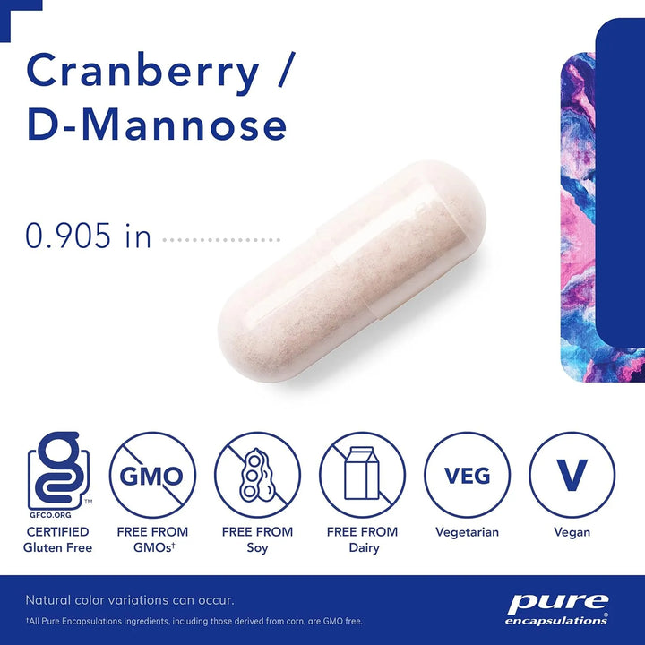 Cápsulas De Arándano Y D-manosa Para Apoyar La Salud Del Tra - Imagen 3