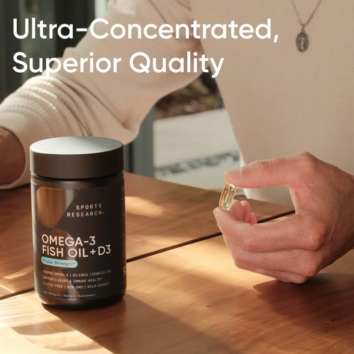 Aceite De Pescado Triple Fuerza 1040mg Omega-3 De Pescado Sa - Imagen 5