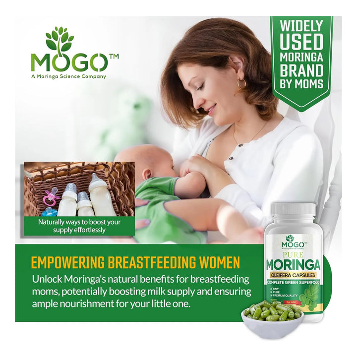 Cápsulas De Moringa Orgánica 180 Unidades Para Energía Inmun - Imagen 7