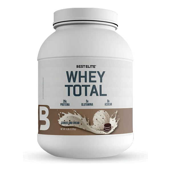 Proteina Limpia 100% Whey Total 5 Libras Best Elite 5lb 5libras - Imagen 1