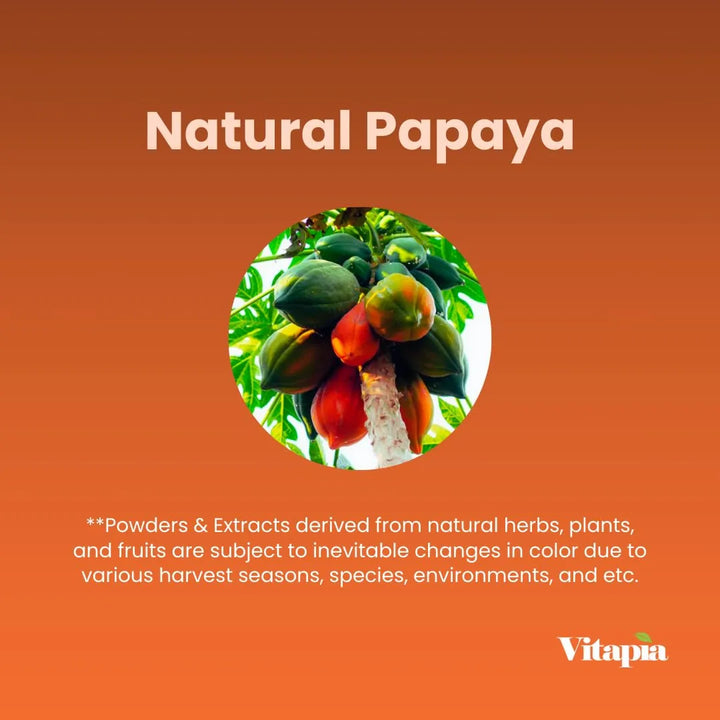 Cápsulas De Enzimas De Fruta De Papaya 1500 Mg Para Digestió - Imagen 4