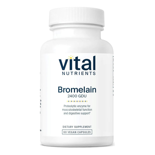 Bromelina Enzimática Digestiva De Piña 2400 Gdu Apoyo Digest - Imagen 1
