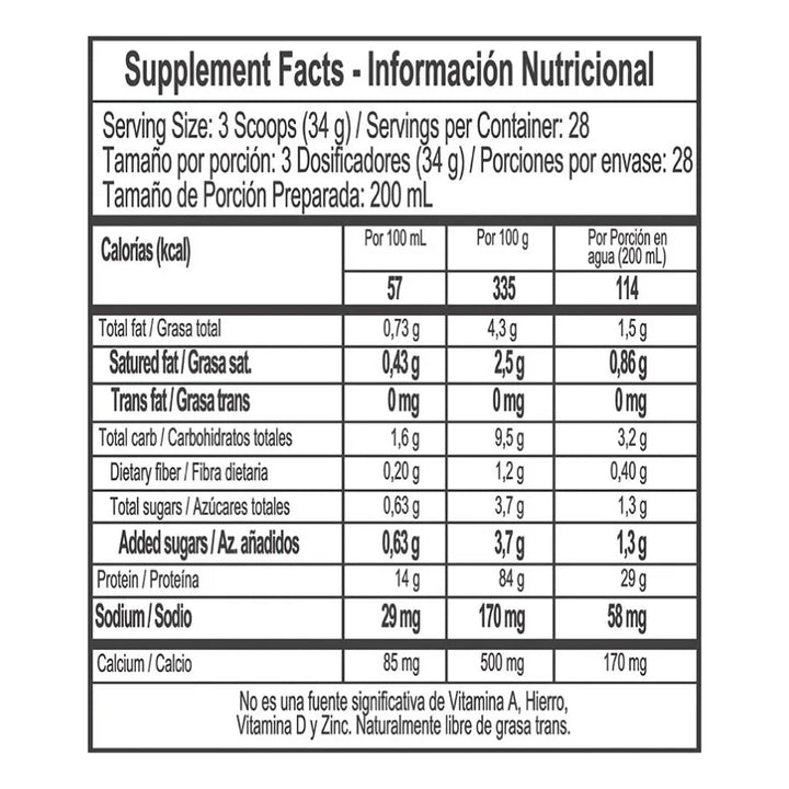 Proteina Iso Whey 100% 2lb - Hs Iso Whey - Imagen 3