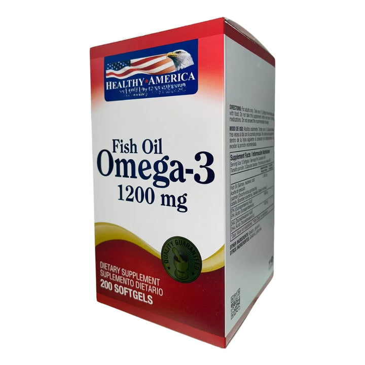 Omega 3 1200mg 200softgels Fish - Imagen 5