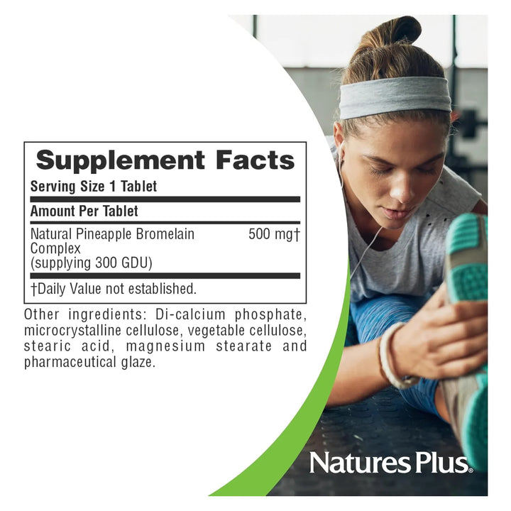 Bromelina 500 Mg 90 Tabletas Enzimáticas Naturales Para Dige - Imagen 5