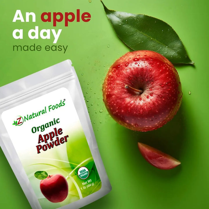 Polvo De Manzana Orgánico Superalimento Para Apoyo Digestivo - Imagen 3