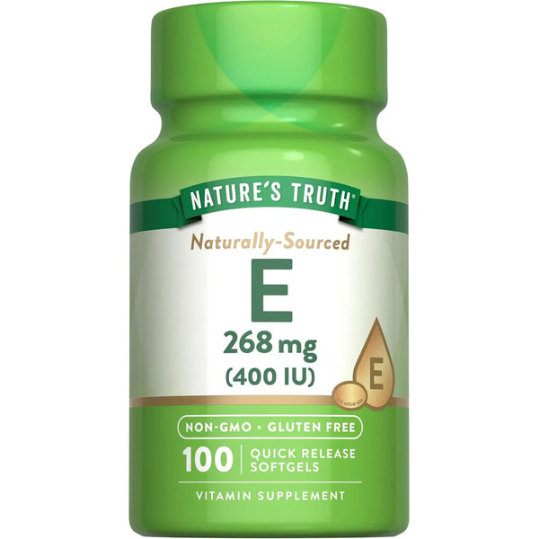 Cápsulas Blandas De Vitamina E 400 Ui 100 Unidades Antioxida - Imagen 1