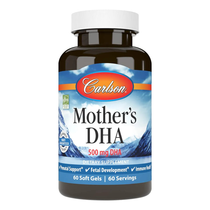 Dha Para Madre 500 Mg Apoyo Prenatal Desarrollo Fetal Salud - Imagen 1