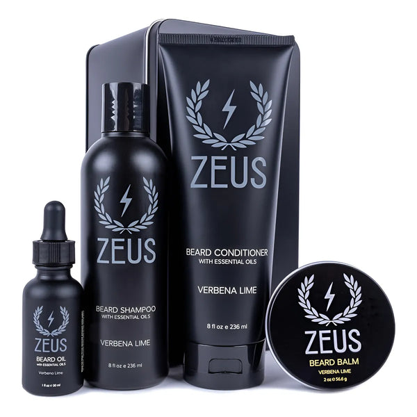 Kit Diario Para Cuidado De Barba Con Champú Acondicionador A - Imagen 1