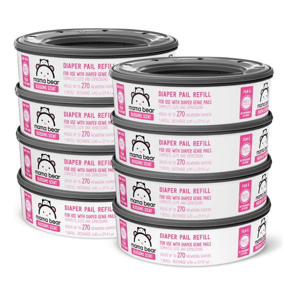 Recambios Perfumados Para Diaper Genie 2160 Unidades Aroma Floral