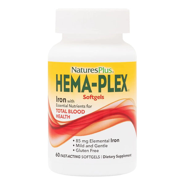 Cápsulas Blandas Ricas En Hierro 85 Mg Con Vitamina C Y Biof - Imagen 1
