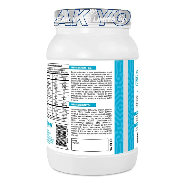 Proteína Iso Whey 2 Lbr Vainilla Cream - Imagen 2