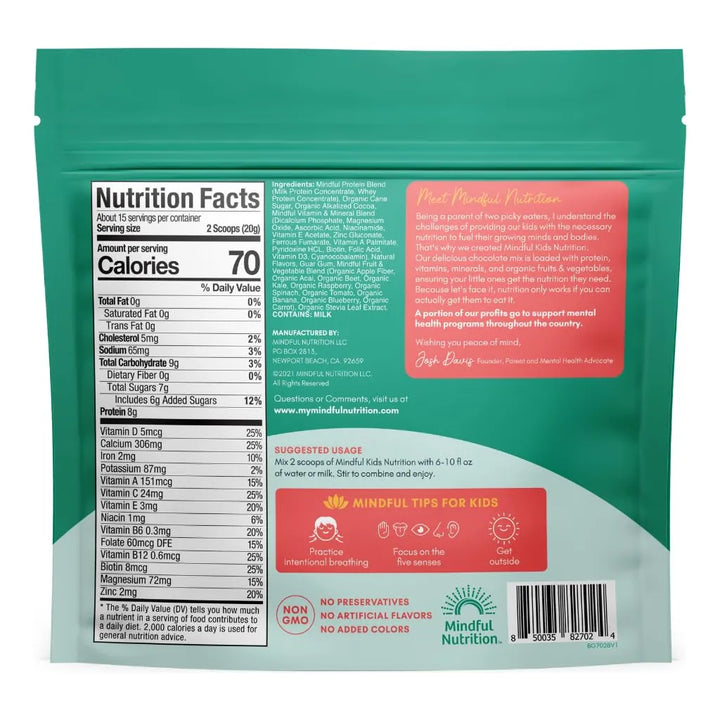 Batido De Proteína En Polvo Para Niños Con Superalimentos Fr - Imagen 2