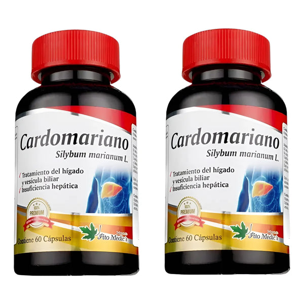 Cardomariano Silimarin Drenador Combo X2 - Imagen 1