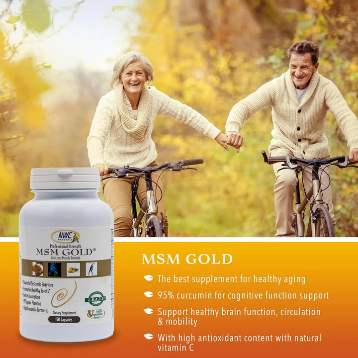 Cápsulas Msm Gold Antioxidantes Para Articulaciones Y Múscul - Imagen 5