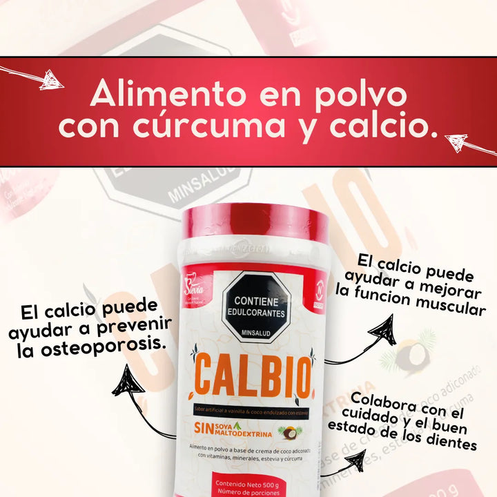 Batido En Polvo Cal-bio Nutrition Factory - Imagen 2