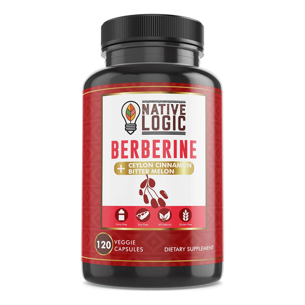 Berberina Hcl 1200 Mg Con Canela De Ceilán Melón Amargo Y Ex - Imagen 1