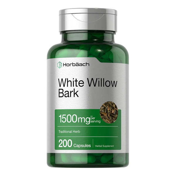 Cápsulas De Corteza De Sauce Blanco 1500 Mg 200 Unidades Máx - Imagen 1