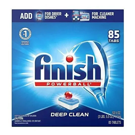 Finish Tabletas Detergente Para Lavavajillas Powerball 85 Un - Imagen 1