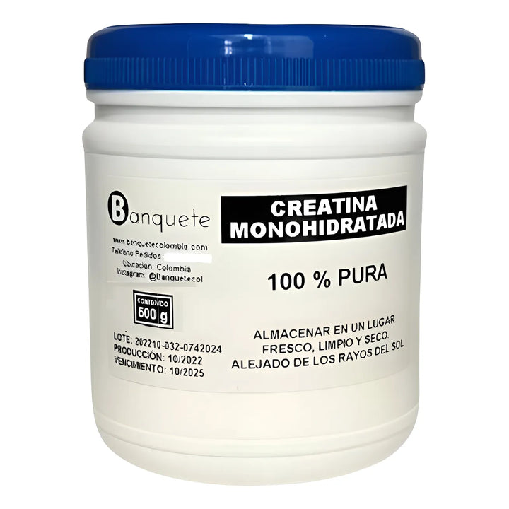 Creatina Monohidratada X 500g En Polvo 100% - Imagen 4