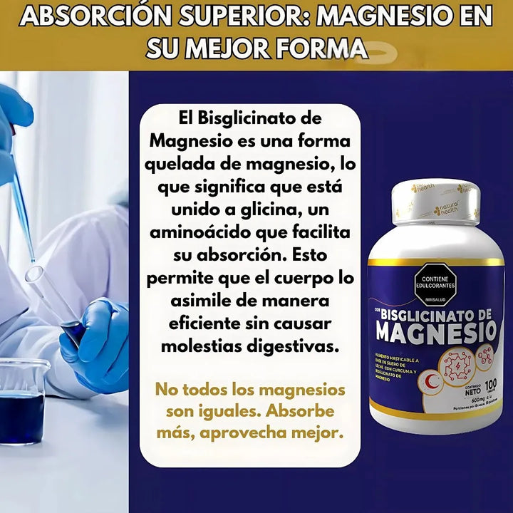 Bisglicinato De Magnesio Capsulas+ Multivitaminas Invima - Imagen 2