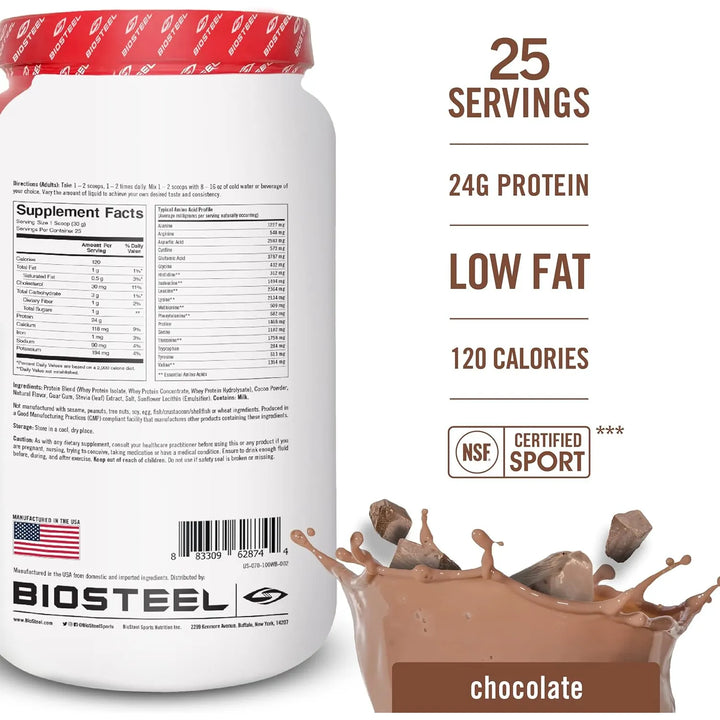 Proteína De Suero De Leche 100% Chocolate 725 Gramos 25 Porc - Imagen 2
