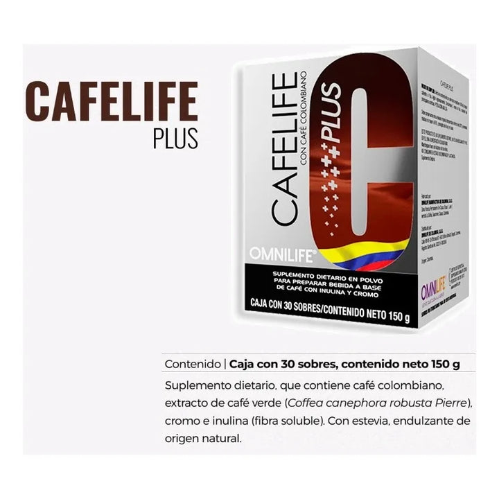 Cafelife Plus De Omnilife  Café - Imagen 2