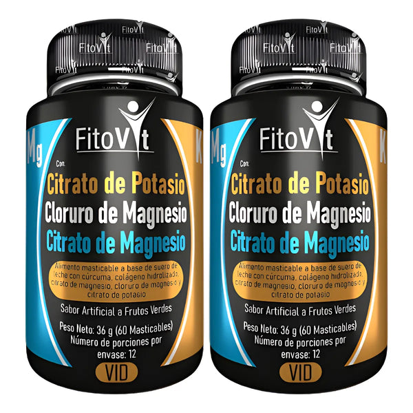Citrato De Magnesio Potasio X2 Natural - Imagen 1